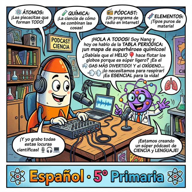 Nano y Nico estudiando espanol