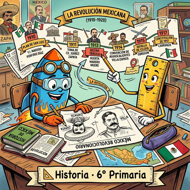 Cali y Nico estudiando historia